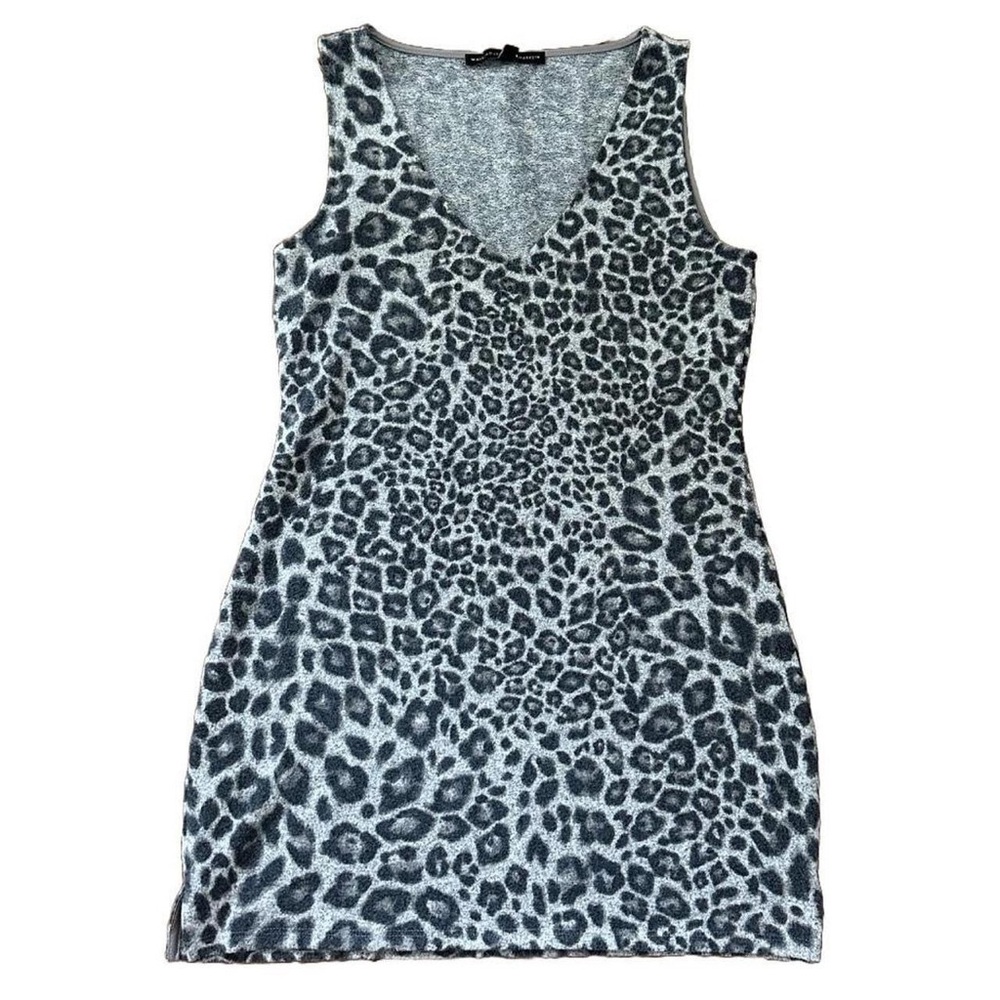 White House Black Market Leopard Print Mini Dress